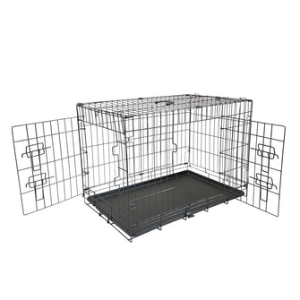 Dog Training Crate Dual Door