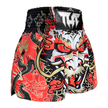 TUFF Red Dragon King Thai Boxing Shorts