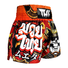 TUFF SAMURAI SKULL THAI BOXING SHORTS