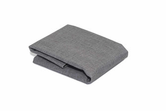 Twilled Canvas Mid Grey Dog Bed - Replacement Cover