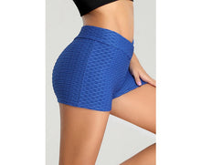 Azura Exchange Butt Lift Sport Shorts - Blue