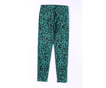 Azura Exchange Leopard Print Active Leggings - Green