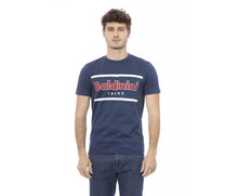 Baldinini Trend Men's  Cotton T-Shirt - Ocean Blue