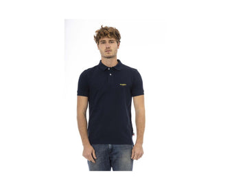 Baldinini Trend Men's Blue Cotton Polo Shirt