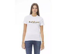 Baldinini Trend Women's Cotton  T-Shirt - White