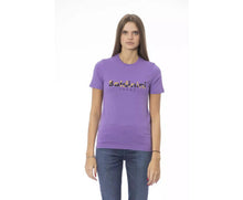 Baldinini Trend Women's Cotton  T-Shirt - Purple