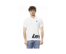 Invicta Men's White Cotton Polo Shirt - White & Black Logo