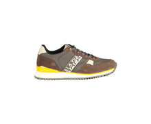 Napapijri Men's Brown Polyester Sneaker