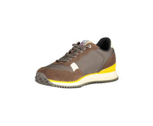 Napapijri Men's Brown Polyester Sneaker