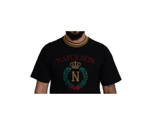 Dolce & Gabbana Men's Logo Embroidered Short Sleeve T-Shirt