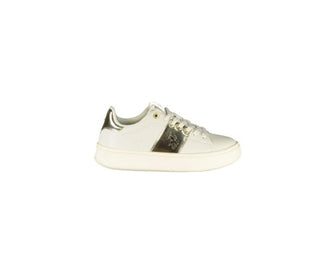 US POLO ASSN Women's Beige Polyester Sneaker