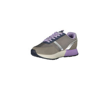 US POLO ASSN Women's Gray Polyester Sneaker