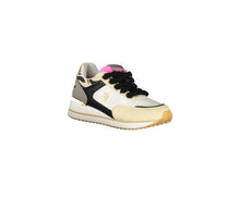 US POLO ASSN Women's Beige & Black Polyester Sneaker