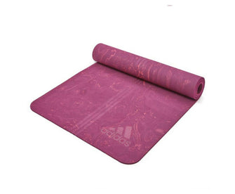 Adidas Premium 5mm Camo Sports Home/Gym Fitness Exercise Yoga Mat - Berry