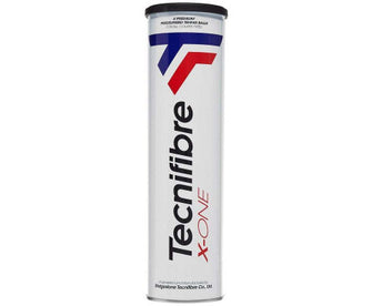 1 Can of 4 Tecnifibre X-One 4 Tournament Tennis Balls - ITF & USTA Approved