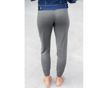 Azura Exchange Pleated Pocket Leggings Grey Sports Pants