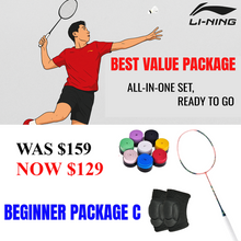 Li-Ning BLADEX Racquet - Beginner Package C
