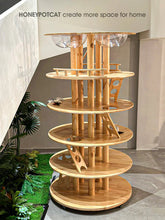 HONEYPOT CAT Solid Wood Cat Tree Visualizer - V220520