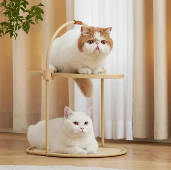 Makesure Series Multifunctional Cat Scratcher | Sisal Standing Scratching Board - Yellow