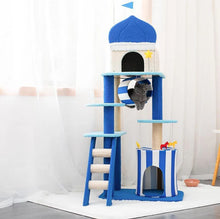 Wonderland In The Aegean Sea" Cat Tree & Scratching Post